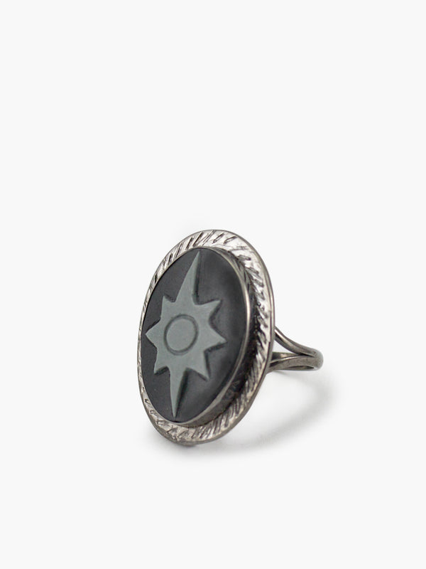 Polaris Cameo Ring by Vintouch Jewels.