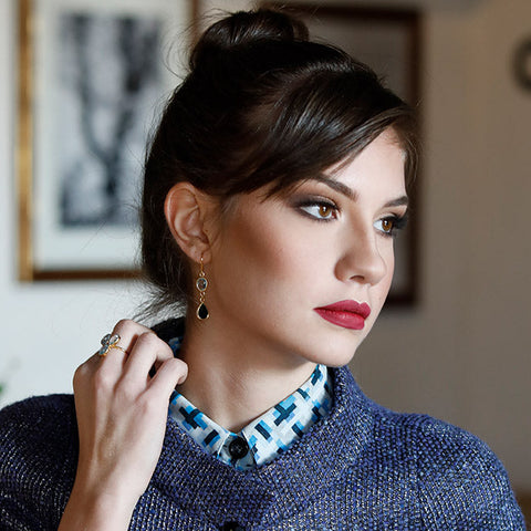 Solid Gold Earrings