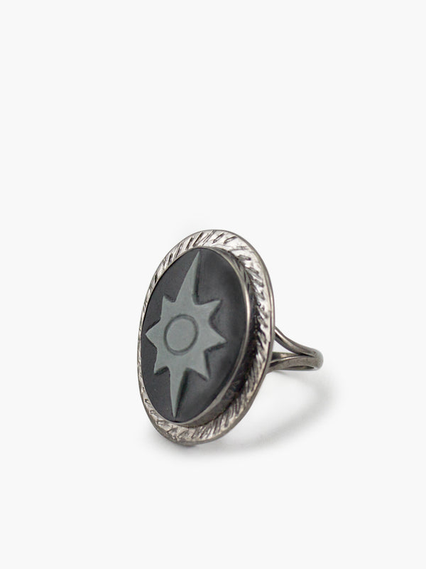 Polaris Cameo Ring by Vintouch Jewels. 