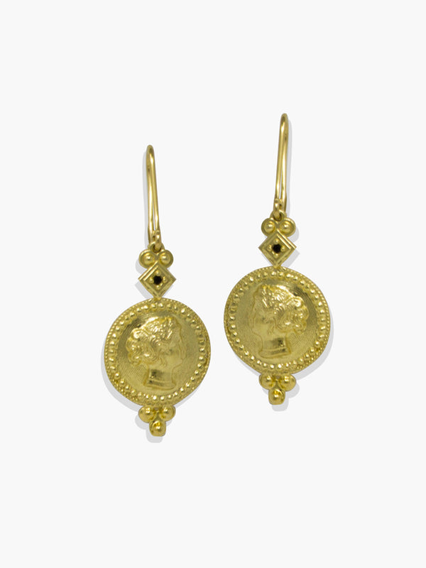 Gold-plated Cleopatra Earrings