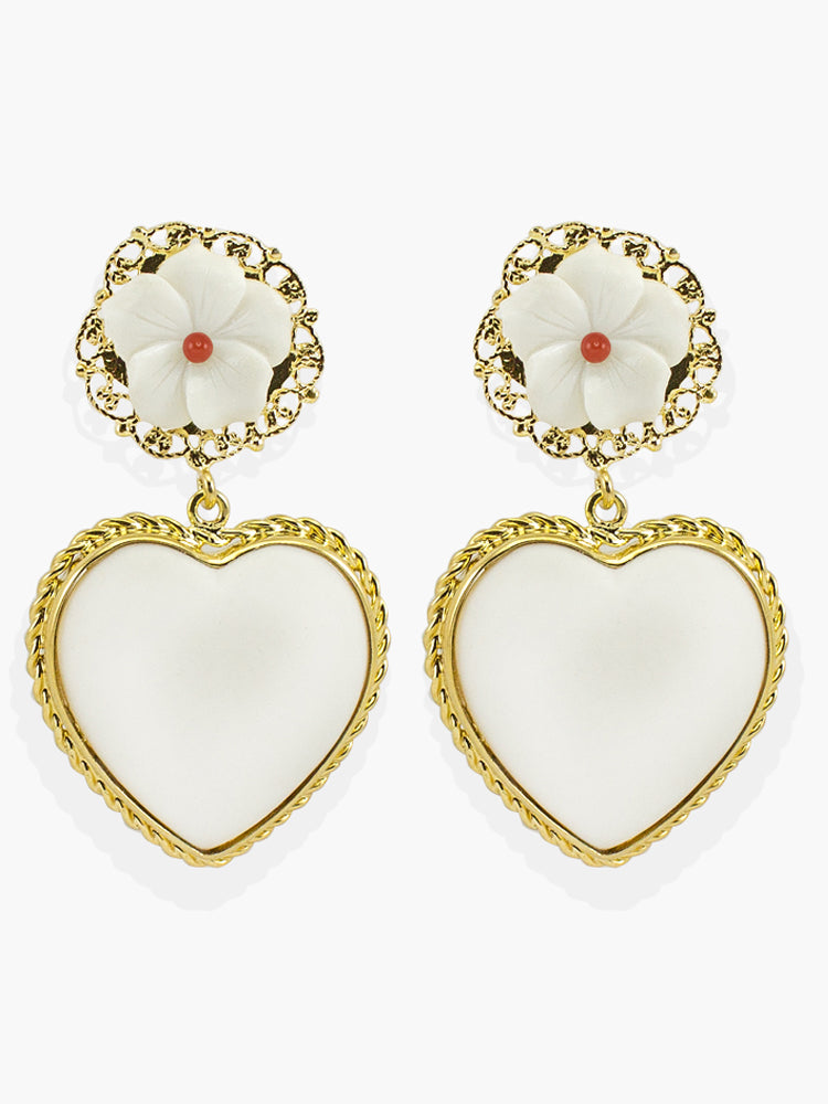 Vintouch Romantica Coral Earrings