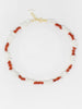 Mediterraneo Shell & Coral Necklace by Vintouch Jewels