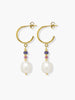 Vintouch Seas & Sparks Hoops Earrings