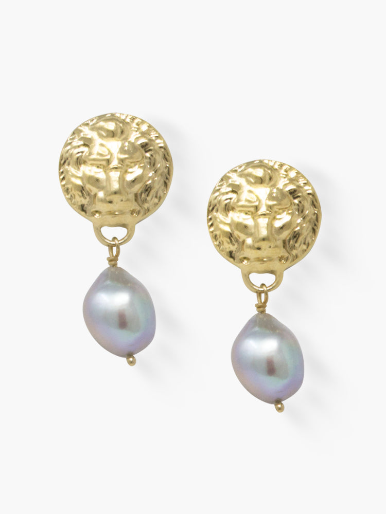 Victorian Natural Pearl and Diamond Dangle Earrings - Victorian Jewelry  (1837-1901) - By Era - Jewelry