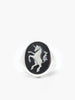 Vintouch Unicorn Cameo Signet Ring