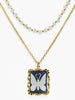 Vintouch Chrysalis Cameo & Moonstone Layered Necklace